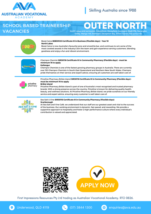 School Based Traineeship - Outer North (1)-1